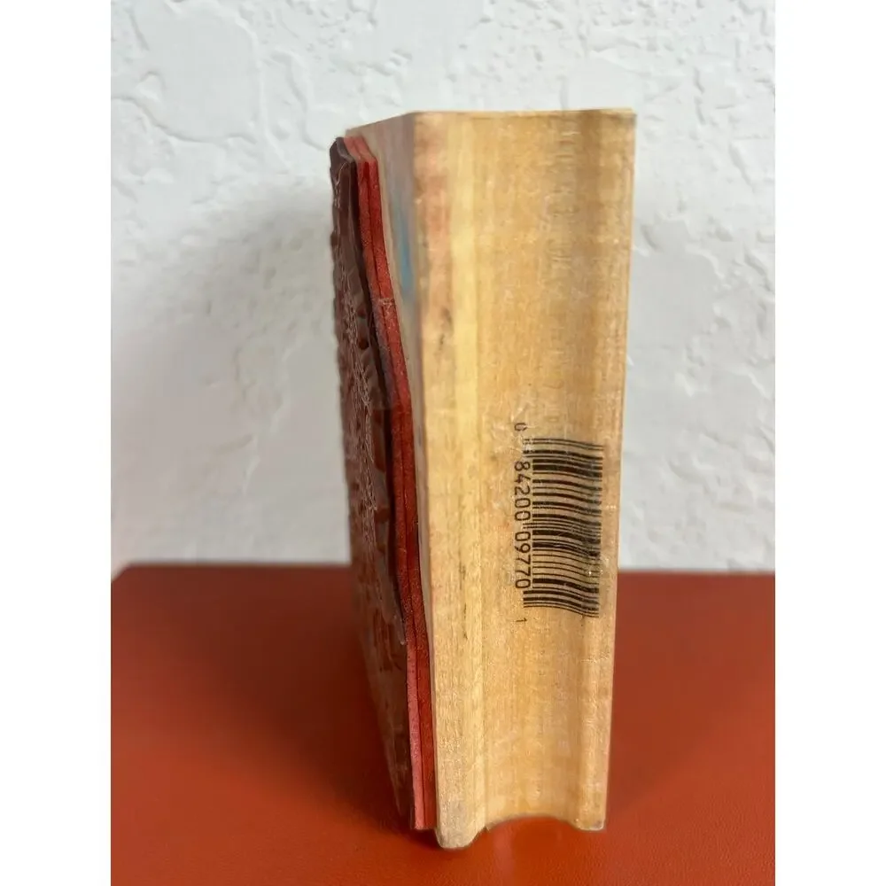 American VTG Laurel Burch Rubber Stamps Kindred Spirits Tree ,3x4